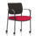Brunswick Deluxe Medium Back Visitor Office Chair with Arms with Castors