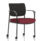 Brunswick Deluxe Medium Back Visitor Office Chair with Arms with Castors