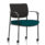 Brunswick Deluxe Medium Back Visitor Office Chair with Arms with Castors