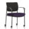 Brunswick Deluxe Medium Back Visitor Office Chair with Arms with Castors