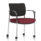 Brunswick Deluxe Medium Back Visitor Office Chair with Arms with Castors