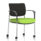 Brunswick Deluxe Medium Back Visitor Office Chair with Arms with Castors