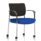 Brunswick Deluxe Medium Back Visitor Office Chair with Arms with Castors