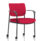 Brunswick Deluxe Medium Back Visitor Office Chair with Arms with Castors