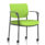 Brunswick Deluxe Medium Back Visitor Office Chair with Arms with Castors