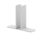 Free standing silver screen clamps (set of 2) with a minimalist design for secure display support.