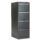 Bisley 4 Drawer Contract Steel Filing Cabinet in black, featuring four spacious drawers and a locking mechanism.