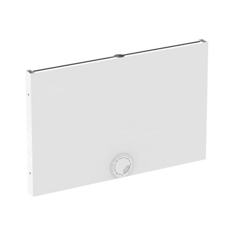 Evolve/Impulse B2B Middle Leg Cable Infill in white, featuring a central cable access point.