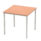 Impulse Straight Table Box Frame Leg