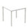 Impulse Straight Table Box Frame Leg