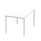 Impulse Straight Table Box Frame Leg