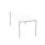 Impulse Straight Table Box Frame Leg
