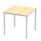 Impulse Straight Table Box Frame Leg
