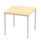 Impulse Straight Table Box Frame Leg