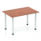 Impulse 1200mm Straight Table With Post Leg