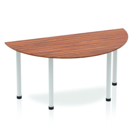 Impulse Semi-Circle Table With Post Leg