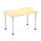 Impulse 1200mm Straight Table With Post Leg