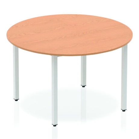 Impulse Round Table With Box Frame Leg
