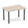 Impulse 1200mm Straight Table With Post Leg