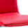 Echo Medium Back Leather Cantilever Visitor Chair with Arms, featuring a red leather seat and chrome cantilever frame.