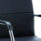 Echo Medium Back Leather Cantilever Visitor Chair with Arms, featuring leather upholstery and chrome cantilever frame.