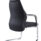 Mien High Back Leather Cantilever Visitor Office Chair with chrome frame, designed for comfort in meeting and reception areas.