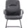 Bella Medium Back Black Bonded Leather Black Frame Cantilever Visitor Chair