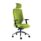 Blast Ergo Chair in vibrant green fabric with an extra-high back, adjustable headrest, and synchronized seat and back movement.