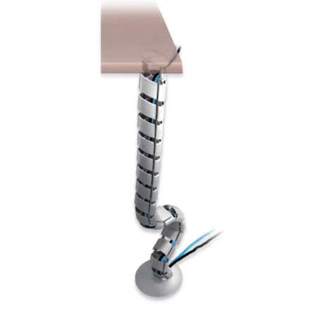 Vertical Cable Manager, 70 x 50 mm, 810 mm tall, keeps cables organized along a central spine, reducing tangling.