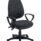 Versi 2 Lever Operator Chair in charcoal with fixed arms and a five-star base on casters.