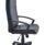Canasta 2 Office Chair with high-back design, leather-look upholstery, fixed arms, and swivel base on twin-wheel castors.