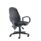 High-back Concept Operator Chair in black with fixed arms and adjustable support, designed for all-day comfort in workspaces.