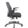 Carbon Office Chair in black, featuring a breathable mesh back, low-profile folding arms, and height-adjustable 5-star base with casters.