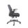 Carbon Office Chair in black, featuring a breathable mesh back, low-profile folding arms, and height-adjustable 5-star base with casters.