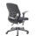 Carbon Office Chair featuring a breathable mesh back, low-profile folding arms, and a 5-star height-adjustable base with casters.