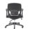 Carbon Office Chair with breathable mesh back, low-profile folding arms, height-adjustable base, and casters.