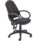 Calypso 2 High Back Operator Chair in charcoal with fixed arms and adjustable height on a five-star base.