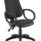 Calypso 2 High Back Operator Chair in black PU with fixed arms and multi-functional base.