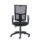 Calypso 2 Mesh Office Chair with fixed arms, featuring a black mesh back and black fabric seat.
