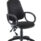 Calypso Ergo 2 Lever Office Chair in black with fixed arms and lumbar pump mechanism.