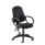 Calypso Ergo 2 Lever Office Chair in black with fixed arms and lumbar pump mechanism.