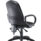 Calypso Ergo 2 Lever Office Chair, black fabric, adjustable lumbar support, 5-star base, ergonomic design.