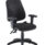 Calypso Ergo 2 Lever Office Chair in black with adjustable arms and lumbar pump feature.