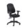 Calypso Ergo 2 Lever Office Chair in black with adjustable arms and lumbar pump feature.