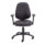 Calypso Ergo 2 Lever Office Chair in charcoal with folding arms and lumbar pump functionality.