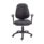Calypso Ergo 2 Lever Office Chair in charcoal with folding arms and lumbar pump functionality.