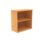 Bookcase, FSC certified, Norwegian Beech finish, 816mm high, featuring 1 shelf.