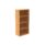 3-shelf bookcase in Norwegian Beech, 1592mm high, made from FSC-certified material.