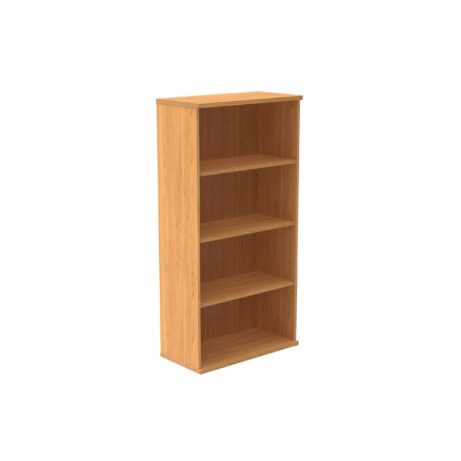 3-shelf bookcase in Norwegian Beech, 1592mm high, made from FSC-certified material.
