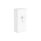 FSC cupboard, 1592mm high, finished in Arctic White with a lock and silver handle.